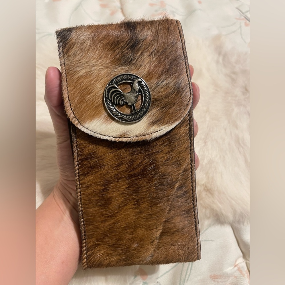 Cowhide phone case